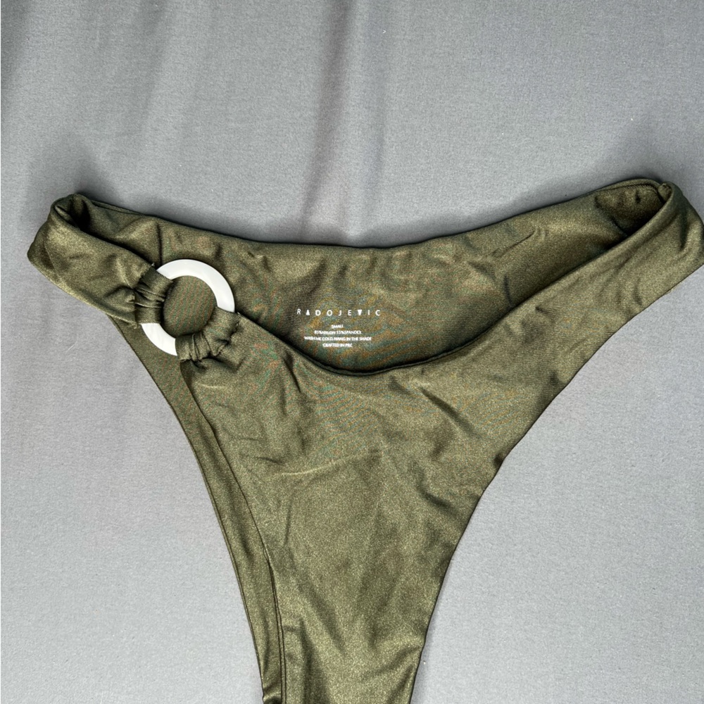 Olive Green Bikini Bottom